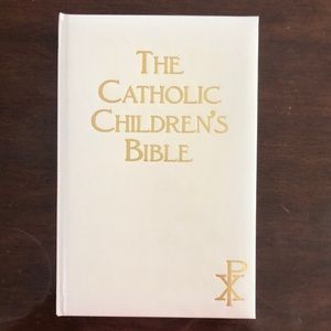 The Catholic Children’s Bible Regina Press. Leather bound. Excellent condition